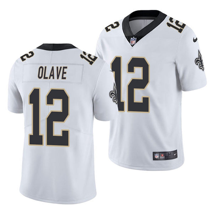 Men's New Orleans Saints Chris Olave Vapor Jersey - White
